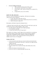 Preview for 8 page of Salton SWC 030 Instructions And Warranty