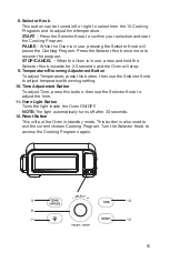 Preview for 5 page of Salton TO2122SS Instruction Booklet