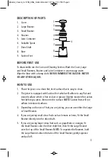 Preview for 3 page of Salton VitaPro CJ1484 Instruction Booklet