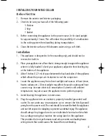 Preview for 4 page of Salton WC-2012 Instruction Booklet