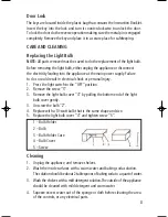 Preview for 8 page of Salton WC-2012 Instruction Booklet