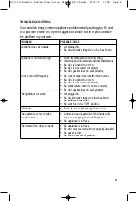 Preview for 8 page of Salton WC-2031 Instruction Booklet