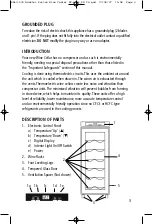 Предварительный просмотр 3 страницы Salton WC-2034 Instruction Booklet