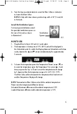 Предварительный просмотр 5 страницы Salton WC-2034 Instruction Booklet