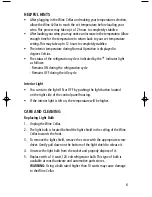 Preview for 6 page of Salton WC-2038 Instruction Booklet