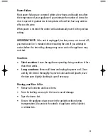 Preview for 8 page of Salton WC-2038 Instruction Booklet