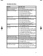 Preview for 9 page of Salton WC-2038 Instruction Booklet