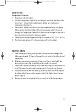 Preview for 5 page of Salton WC-2070 Instruction Booklet