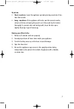 Preview for 7 page of Salton WC-2070 Instruction Booklet