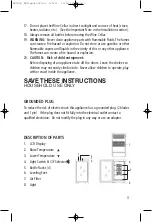 Предварительный просмотр 3 страницы Salton WC2002 Instruction Booklet