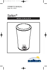 Salton WC22 Owner'S Manual preview