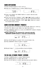 Preview for 7 page of Salton Wet Tunes WT51PL Owner'S Manual