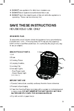 Preview for 3 page of Salton WM1075BK Instruction Booklet