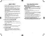 Preview for 8 page of Salton WM14T Owner'S Manual