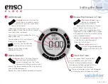 Preview for 5 page of Salubrion Enso Clock Instruction