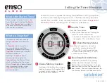 Preview for 7 page of Salubrion Enso Clock Instruction