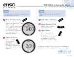 Preview for 12 page of Salubrion Enso Clock Instruction