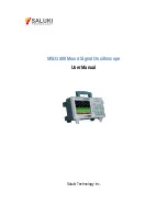 Preview for 1 page of Saluki Technology MSO1000 User Manual