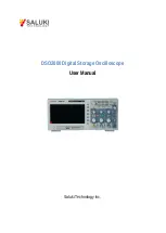 Preview for 1 page of Saluki DSO2000 User Manual