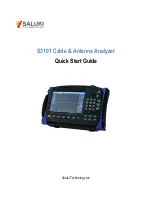 Preview for 1 page of Saluki S3101 Series Quick Start Manual