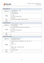 Предварительный просмотр 36 страницы Saluki S3331 Series Programming Manual
