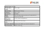 Preview for 16 page of Saluki SFS-7000 Series User Manual