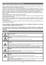 Preview for 13 page of SALUPO EVO 3 MULTI Instruction And Installation Manual