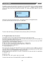 Preview for 21 page of SALUPO IRIS BLUE 2 Instruction And Installation Manual