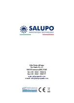 Preview for 28 page of SALUPO IRIS BLUE 2 Instruction And Installation Manual