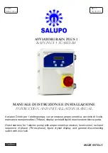 Preview for 1 page of SALUPO RAIN PLUS 1 Instruction And Installation Manual