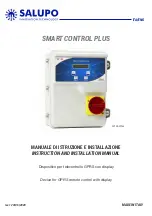 SALUPO SMART CONTROL PLUS Instruction And Installation Manual preview