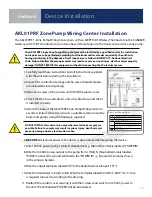 Preview for 14 page of Salus AX10RF System Manual