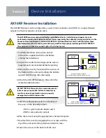 Preview for 19 page of Salus AX10RF System Manual