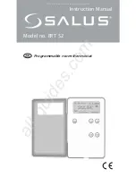 Salus ERT 52 Instruction Manual preview