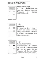 Предварительный просмотр 5 страницы Salus ERT 52 Instruction Manual