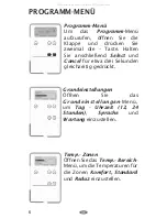 Предварительный просмотр 20 страницы Salus ERT 52 Instruction Manual