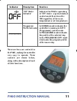 Preview for 11 page of Salus PH60 Instruction Manual