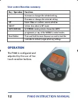 Preview for 12 page of Salus PH60 Instruction Manual