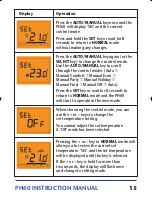 Preview for 15 page of Salus PH60 Instruction Manual