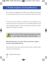 Preview for 1 page of Salus RXBC605 Quick Start Manual