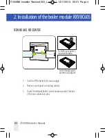 Предварительный просмотр 3 страницы Salus RXBC605 Quick Start Manual