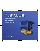 Предварительный просмотр 1 страницы Salus SBMV22 Instruction Manual