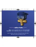 Предварительный просмотр 12 страницы Salus SBMV32 Instruction Manual