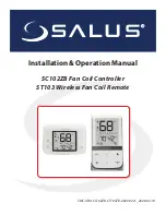 Salus SC102ZB Installation & Operation Manual preview