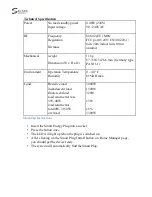 Preview for 3 page of Salusfin SF 9300 User Manual