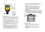 Предварительный просмотр 2 страницы Salutron ComBi D1000 Operation Manual