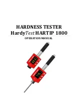 Предварительный просмотр 1 страницы Salutron HardyTest HARTIP 1800 Operation Manual