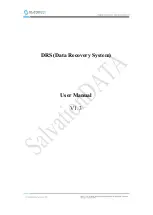 SalvationData Data Recovery System User Manual preview