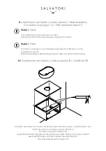 Предварительный просмотр 17 страницы Salvatori ANIMA BASIN Manual