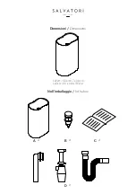 Предварительный просмотр 2 страницы Salvatori ANIMA FREESTANDING BASIN Manual